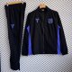 Barcelona Windbreaker Sets With pants  Black 1:1 Quality Soccer Jersey  25-26