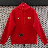 Manchester United Hoodie Black Blue Green  Red  Grey  White Jacket  Tracksuit  1:1 Quality Soccer Jersey  25-26