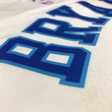 Los Angeles Lakers Kobe #8 BRYANT  White Retro  Latin NBA Jersey