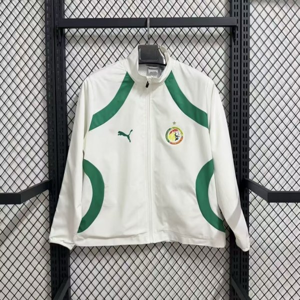 Algeria Windbreaker  White 1:1 Quality Soccer Jersey  25-26