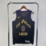 Los Angeles Lakers Kobe #8 BRYANT  Black City Edition NBA Jersey 2026