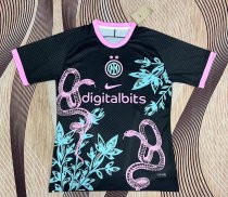 Inter Milan  Special Edition Fans  Black 1:1 Quality Soccer Jersey  24-25