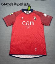 Retro Osasuna home 1:1 Quality Soccer Jersey  2004-2005
