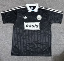 Adidas Clover T-shirt  Black   Fans 1:1 Quality Soccer Jersey  25-26