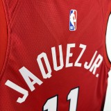 Miami Heat  City Edition #11 JAQUEZ JR. NBA Jerseys  2025