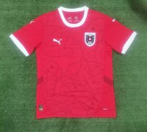 Austria home Fans 1:1 Quality Soccer Jersey  24-25