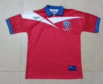 Retro Chile Home  Fans 1:1 Quality Soccer Jersey  1998