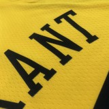 Golden State Warriors Yellow V-Neck Reward Edition #35 DURANT 1:1 Quality NBA Season Jerseys  2018