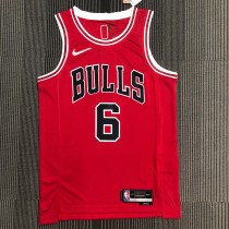 Chicago Bulls Red #6 CARUSO 1:1 Quality NBA  Season Jerseys  75 Year