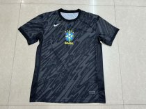 Brazil  Training  clothing  Fans 1:1 Quality Soccer Jersey  24-25