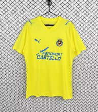 Retro  Villarreal  Home Fans 1:1 Quality Soccer Jersey   2008-2009