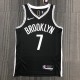 Brooklyn Nets Black #7 DURANT 1:1 Quality NBA  Season Jerseys 75 Year
