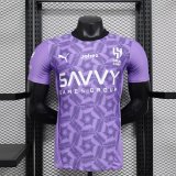 Al Hilal SFC third  Away  Player 1:1 Quality Soccer Jersey   24-25