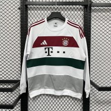 Bayern Munich Hoodie White Jacket  Tracksuit  1:1 Quality Soccer Jersey  25-26