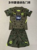 Dortmund goalkeeper kids 1:1 Quality Soccer Jersey   24-25