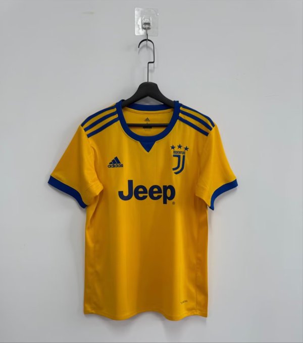 Retro Juventus Away 1:1 Quality Soccer Jersey  2017-2018