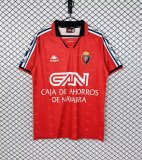 Retro Osasuna Home 1:1 Quality Soccer Jersey  1995-1996
