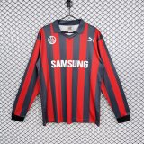 Retro Frankfurt  Home Long Sleeve 1:1 Quality Soccer Jersey  1991-1992