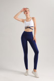 yoga clothes  Bleached Strap Hidden Blue/George Blue Strap Set