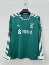 Liverpool Third Away Long Sleeve  Fans 1:1 Quality Soccer Jersey 25-26