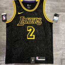 Los Angeles Lakers Black Mamba Great Snake Edition #2 BALL 1:1 Quality NBA Season Jerseys
