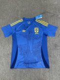 Brazil blue concept  Special Edition Fans 1:1 Quality Soccer Jersey  24-25
