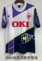 Retro Kaiserslautern Away Fans 1:1 Quality Soccer Jersey 1994