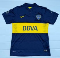 Retro Boca Juniors Home Fans 1:1 Quality Soccer Jersey  2014-2015