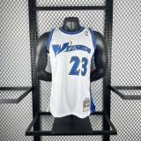 Retro Washington Wizards  White #23 JORDAN 1:1 Quality NBA  Season Jerseys 2001-2002
