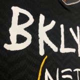 Brooklyn Nets City Edition graffiti Black #26 DINWDDIE 1:1 Quality NBA  Season Jerseys 2021