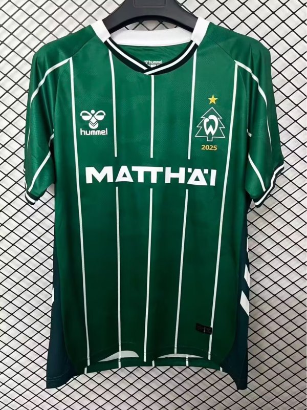 SV Werder Bremen Christmas Fans 1:1 Quality Soccer Jersey  25-26