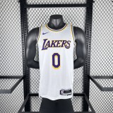Los Angeles Lakers White #0 WESTBROOK 1:1 Quality NBA Season Jerseys 2023