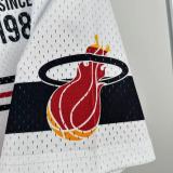 Retro Miami Heat  White  1:1 Quality NBA  Season Jerseys 2026