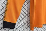 Retro Wolves Home Long Sleeve  Fans  1:1 Quality Soccer Jersey  1980-1981