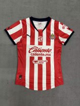 Chivas (Guadalajara )  Home women  Fans 1:1 Quality Soccer Jersey  24-25