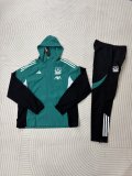 Liverpool Windbreaker Sets With pants  Green 1:1 Quality Soccer Jersey  26-27