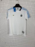 Argentina T-shirt Retro  White　1:1 Quality Soccer Jersey 26-27 (2026)