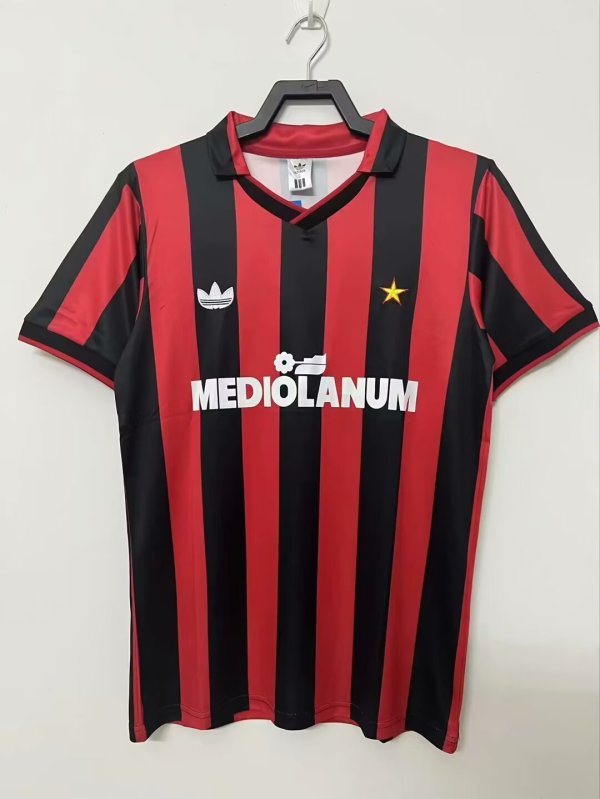 Retro AC Milan Home 1:1 Quality Soccer Jersey  1990-1991