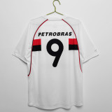 Retro Flamenco  Away #9 PETROBRAS  1:1 Quality Soccer Jersey    2002