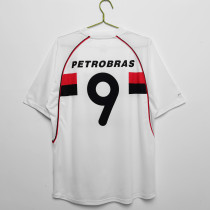 Retro Flamenco  Away #9 PETROBRAS  1:1 Quality Soccer Jersey    2002