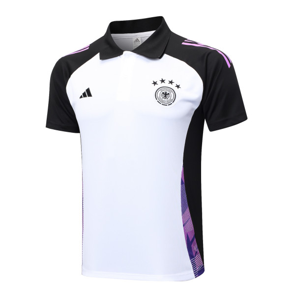 Germany   Polo Fans White 1:1 Quality Soccer Jersey  24-25