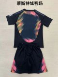 Leicester City away kids  1:1 Quality Soccer Jersey  24-25