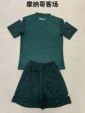 Monaco away kids  1:1 Quality Soccer Jersey  24-25