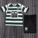 Retro Lisbon home Kids 1:1 Quality Soccer Jersey  2013