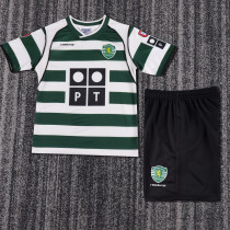 Retro Lisbon home Kids 1:1 Quality Soccer Jersey  2013