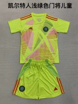 Celtic goalkeeper kids 1:1 Quality Soccer Jersey  24-25