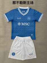 Napoli Home Fans (Kids and Man)  1:1 Quality Soccer Jersey  25-26