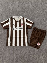 St. Pauli  Home Kids  Fans 1:1 Quality Soccer Jersey 25-26