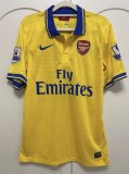 Retro Arsenal away 1:1 Quality Soccer Jersey  2013-2014
