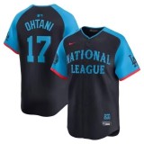 MLB NATIONAL  LEAGUE Blue #17 OHTANI 1:1 Quality Baseball  Jerseys